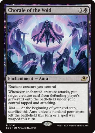 Chorale of the Void |  Foil (091) [Edge of Eternities]