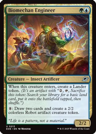 Biomechan Engineer |  Foil (213) [Edge of Eternities]