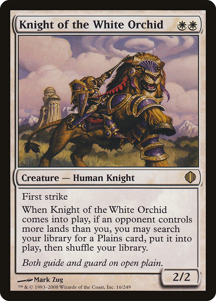 Knight of the White Orchid [Shards of Alara] Foil