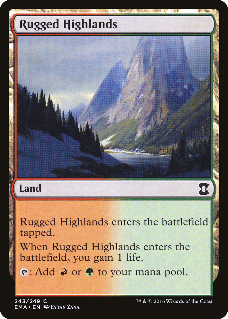 Rugged Highlands [Eternal Masters] Foil