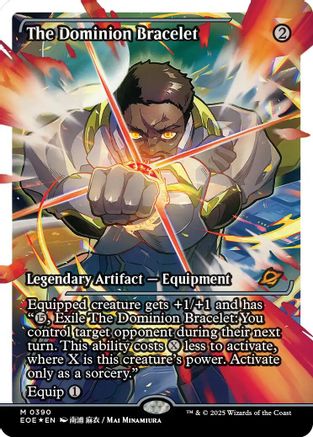 The Dominion Bracelet (Showcase) (Fracture Foil) |  Foil (390) [Edge of Eternities]