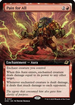 Pain for All (Extended Art) |  Foil (337) [Edge of Eternities]