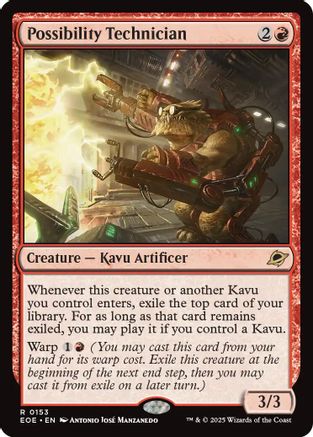 Possibility Technician |  Foil (153) [Edge of Eternities]