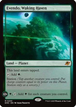 Evendo, Waking Haven |  Foil (253) [Edge of Eternities]