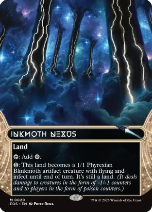 Inkmoth Nexus (0020) (Borderless) |  Foil (020) [Edge of Eternities: Stellar Sights]