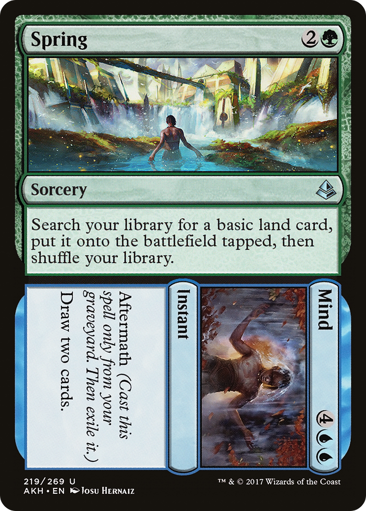 Spring // Mind [Amonkhet] Foil