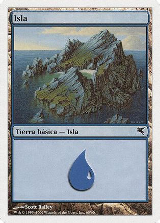 Island (Spanish) - "Isla" (H60) |  (H60) [Magic Encyclopedia 2005 (Salvat/Hachette)]