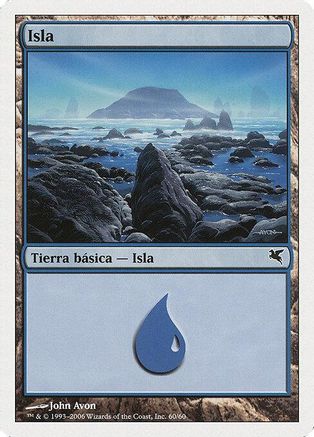 Island (Spanish) - "Isla" (G60) |  (G60) [Magic Encyclopedia 2005 (Salvat/Hachette)]