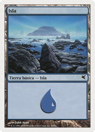Island (Spanish) - "Isla" (G60) |  (G60) [Magic Encyclopedia 2005 (Salvat/Hachette)]