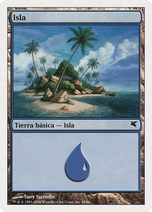 Island (Spanish) - "Isla" (E56) |  (E56) [Magic Encyclopedia 2005 (Salvat/Hachette)]