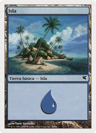 Island (Spanish) - "Isla" (G48) |  (G48) [Magic Encyclopedia 2005 (Salvat/Hachette)]