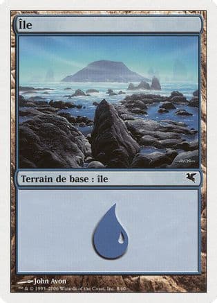 Island (French) - "Ile" (H8) |  (0H8) [Magic Encyclopedia 2005 (Salvat/Hachette)]