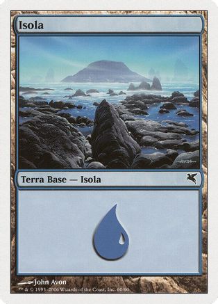 Island (Italian) - "Isola" (G60) |  (G60) [Magic Encyclopedia 2005 (Salvat/Hachette)]
