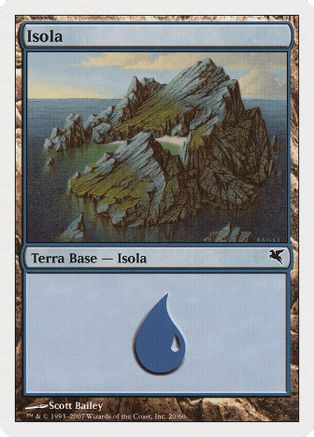 Island (Italian) - "Isola"(E20) |  (E20) [Magic Encyclopedia 2005 (Salvat/Hachette)]