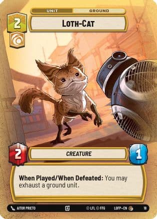 Loth-Cat |  (18)  [Organized Play Promos]