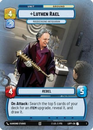 Luthen Rael - Masquerading Antiquarian |  (1)  [Organized Play Promos]
