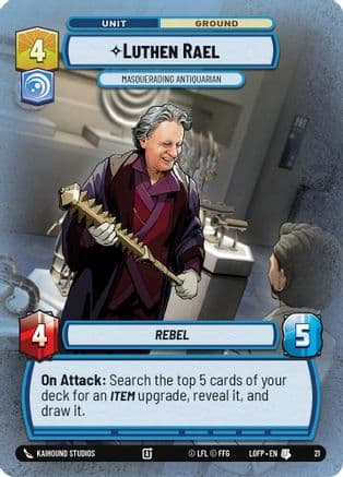Luthen Rael - Masquerading Antiquarian (Foil) |  (21)  [Organized Play Promos]