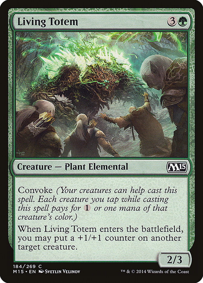 Living Totem 184/269 (Magic 2015 (M15))  - Foil