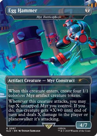 Egg Hammer - Myr Battlesphere |  (2097) [Secret Lair Drop Series]