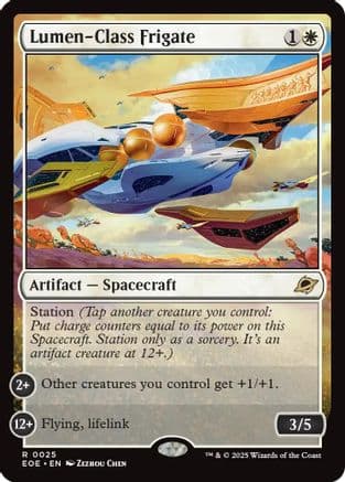 Lumen-Class Frigate |  Foil (025) [Edge of Eternities]