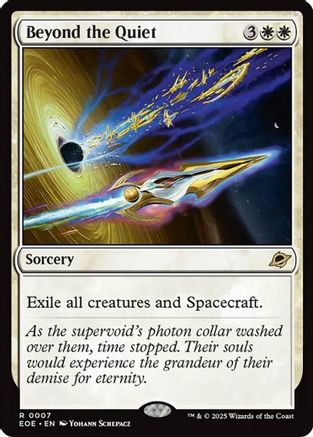 Beyond the Quiet |  Foil (007) [Edge of Eternities]