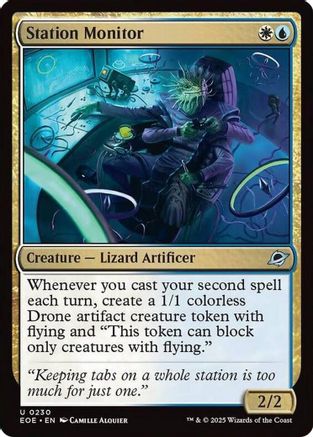 Station Monitor |  Foil (230) [Edge of Eternities]