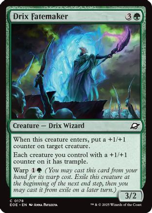 Drix Fatemaker |  Foil (178) [Edge of Eternities]