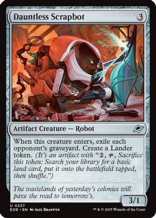 Dauntless Scrapbot |  Foil (237) [Edge of Eternities]
