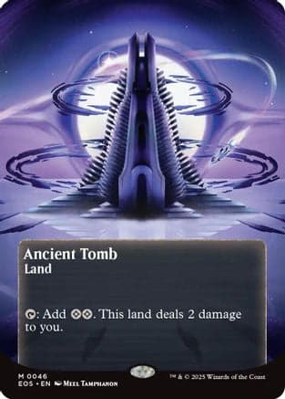Ancient Tomb (0046) (Borderless) |  (046) [Edge of Eternities: Stellar Sights]