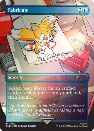 Fabricate (2090) (Rainbow Foil) |  Foil (2090) [Secret Lair Drop Series]