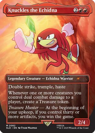 Knuckles the Echidna |  (2082) [Secret Lair Drop Series]