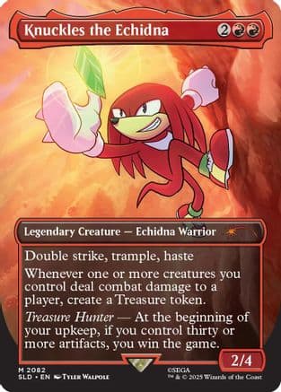 Knuckles the Echidna |  (2082) [Secret Lair Drop Series]