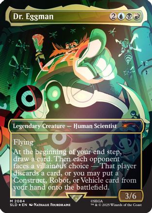 Dr. Eggman (Rainbow Foil) |  Foil (2084) [Secret Lair Drop Series]