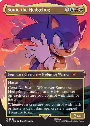 Sonic the Hedgehog |  (2087) [Secret Lair Drop Series]