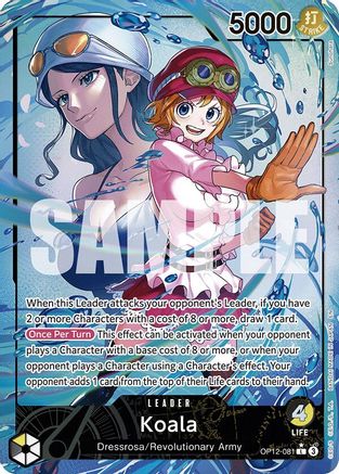 Koala (081) (Alternate Art) (OP12-081) - Legacy of the Master Foil