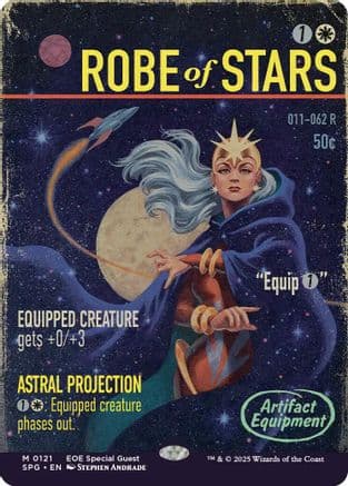 Robe of Stars (Showcase) |  Foil (121) [Special Guests]
