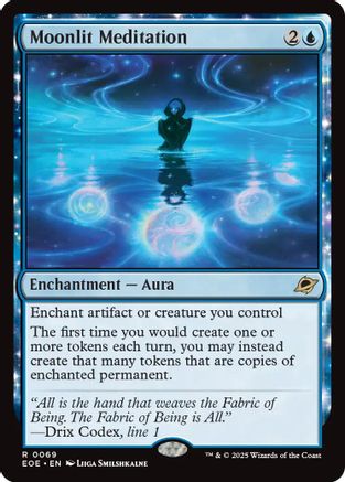 Moonlit Meditation |  Foil (069) [Edge of Eternities]