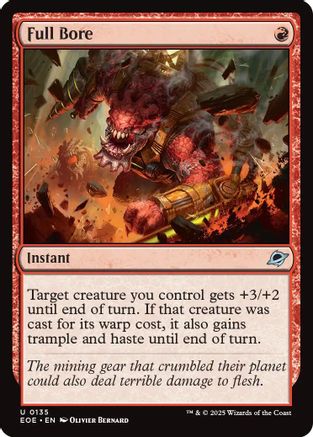 Full Bore |  Foil (135) [Edge of Eternities]