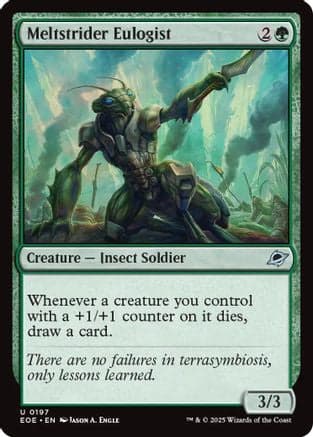 Meltstrider Eulogist |  Foil (197) [Edge of Eternities]