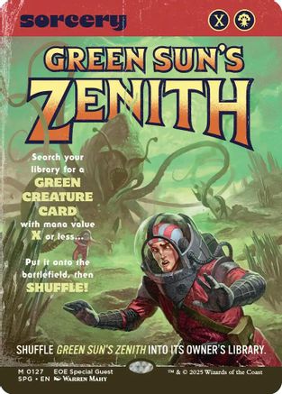 Green Sun's Zenith (Showcase) |  Foil (127) [Special Guests]