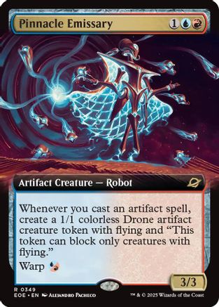 Pinnacle Emissary (Extended Art) |  (349) [Edge of Eternities]