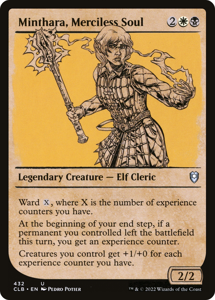 Minthara, Merciless Soul (Showcase) [Commander Legends: Battle for Baldur's Gate] Foil