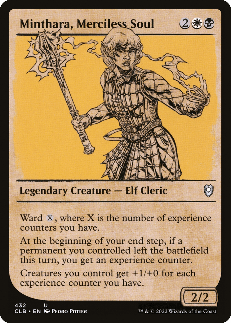 Minthara, Merciless Soul (Showcase) [Commander Legends: Battle for Baldur's Gate] Foil