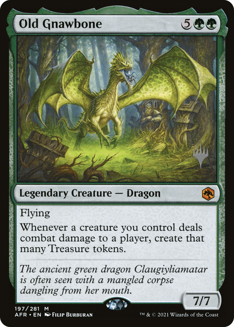 Old Gnawbone (Promo Pack) [Dungeons & Dragons: Adventures in the Forgotten Realms Promos] Foil
