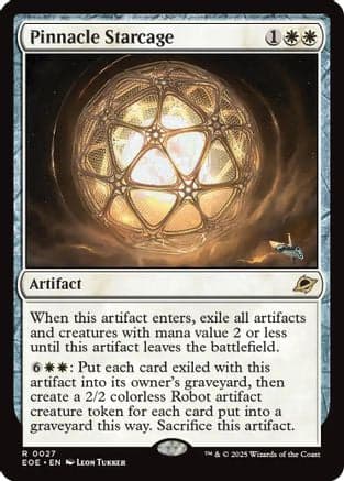 Pinnacle Starcage |  Foil (027) [Edge of Eternities]