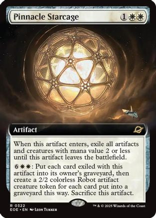 Pinnacle Starcage (Extended Art) |  (322) [Edge of Eternities]