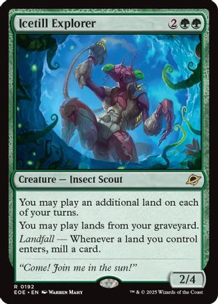 Icetill Explorer |  Foil (192) [Edge of Eternities]