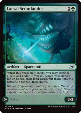 Larval Scoutlander |  (194) [Edge of Eternities]