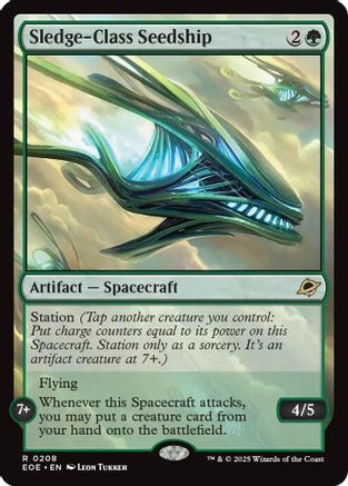 Sledge-Class Seedship |  Foil (208) [Edge of Eternities]