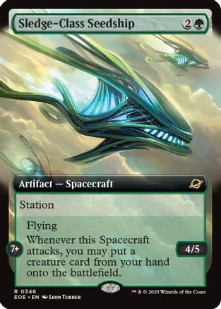 Sledge-Class Seedship (Extended Art) |  (346) [Edge of Eternities]